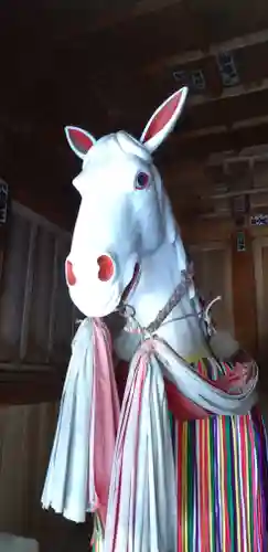 河口浅間神社の狛犬