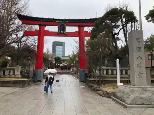 富岡八幡宮の鳥居