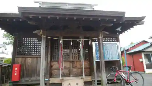 横堀御嶽神社の本殿