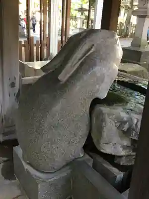 調神社の手水舎