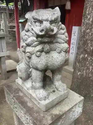 羽田八幡宮の狛犬