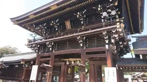 真清田神社の山門・神門