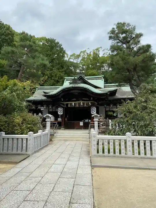 芦屋神社の本殿・本堂