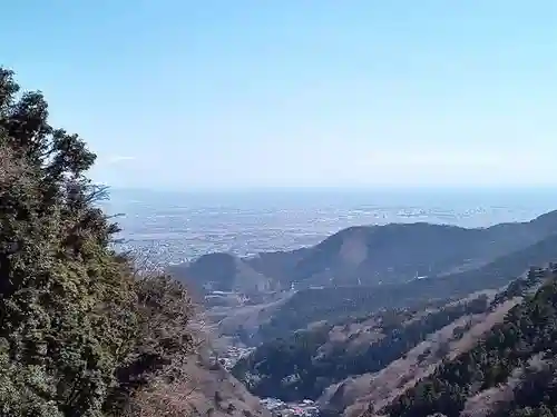 大山寺の景色