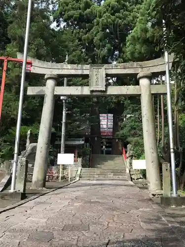 八幡朝見神社の鳥居