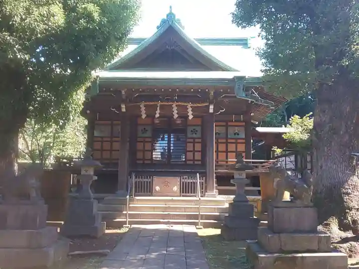 西向天神社の本殿・本堂