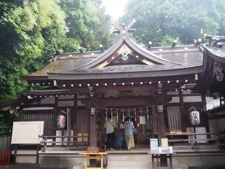 日枝神社水天宮の本殿・本堂