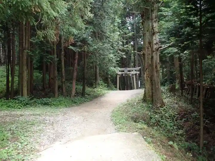 天乃石立神社の自然