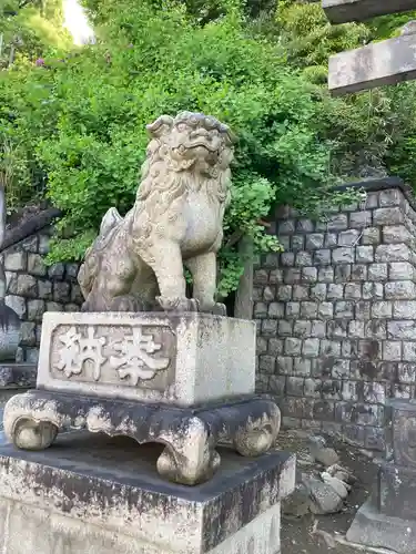 品川神社の狛犬