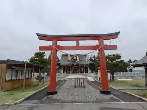 美瑛神社の鳥居