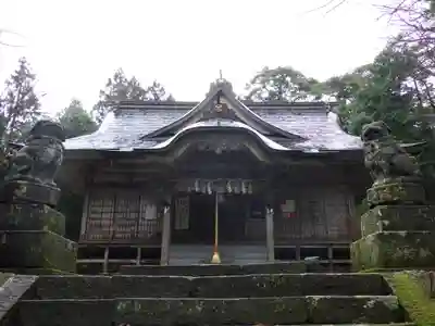鷲峯神社の本殿・本堂