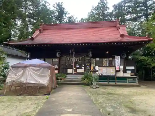 岡部春日神社～👹鬼門よけの🌺花咲く🌺やしろ～(福島県)