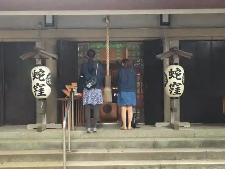 蛇窪神社の本殿・本堂