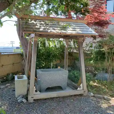 福島大神宮の手水舎