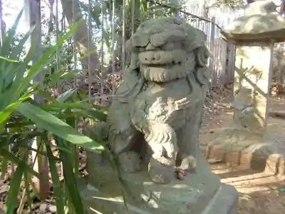 浅間神社の狛犬