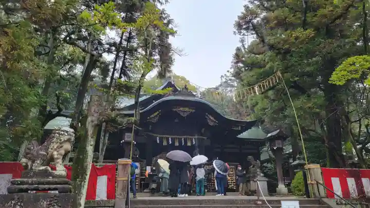 岡崎神社の本殿・本堂