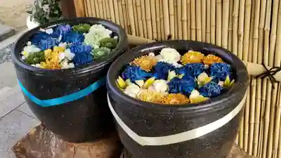 最明寺の手水舎