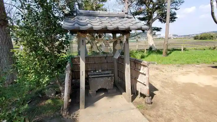 熊野神社の手水舎