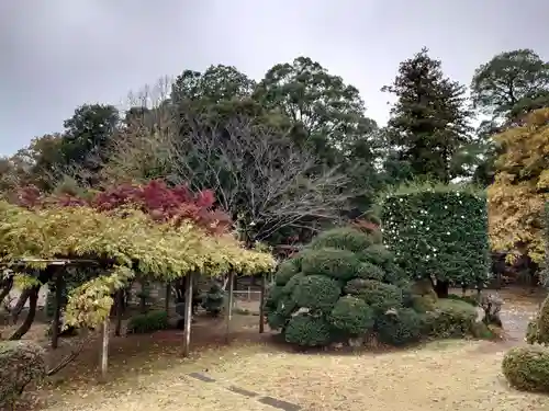 東蕗田天満社の庭園