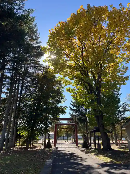 中札内神社の鳥居