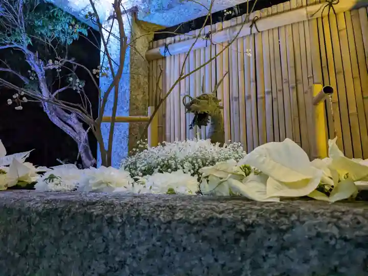 日吉大社の手水舎