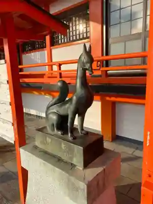 福徳稲荷神社の狛犬