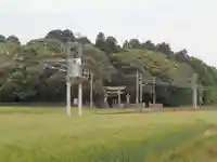 刀何理神社の周辺