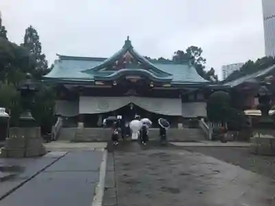日枝神社の本殿・本堂