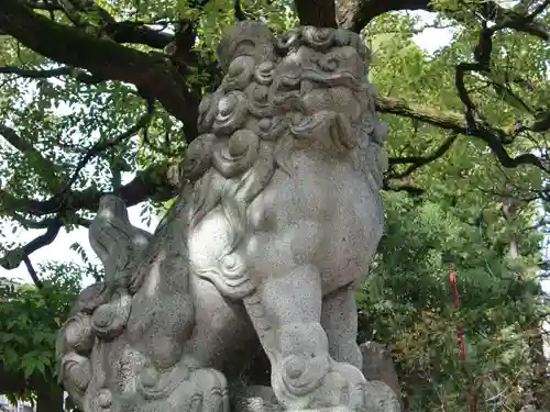 徳持神社の狛犬