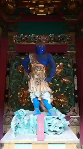 日光山輪王寺 大猷院の像