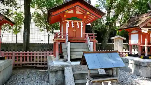 率川神社（大神神社摂社）の末社