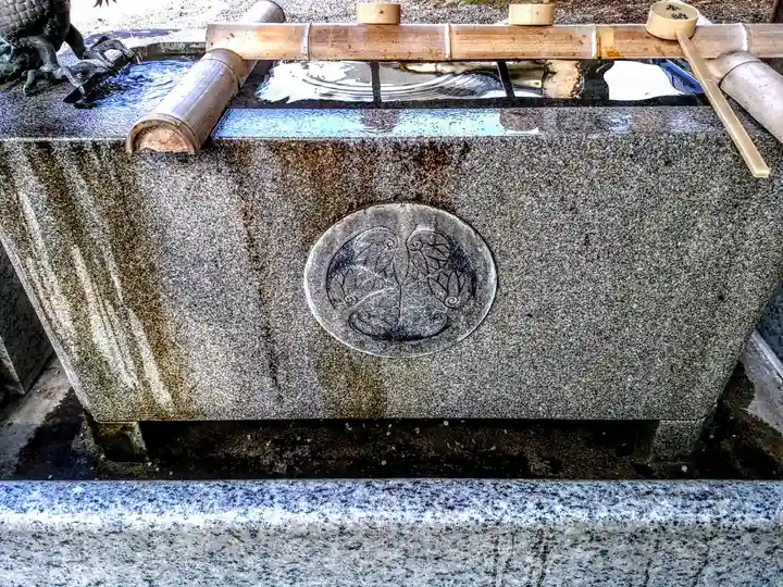 八幡宮(長瀬八幡宮)の手水舎