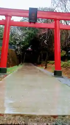 塙田八幡宮の鳥居