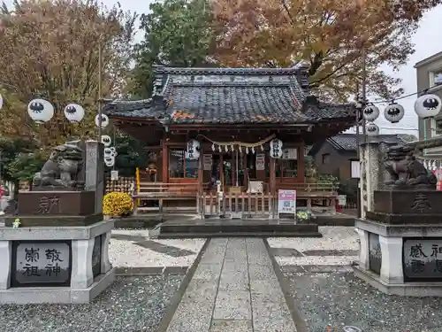 川越熊野神社の本殿・本堂