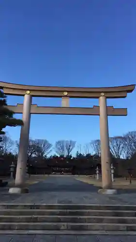 長野縣護國神社の鳥居