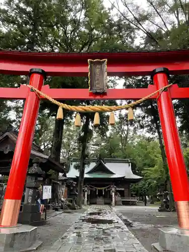 小室浅間神社の鳥居