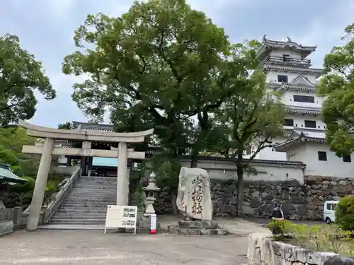 吹揚神社の鳥居