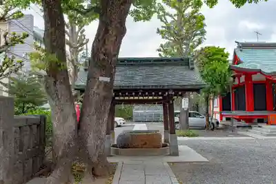 麻布氷川神社の手水舎