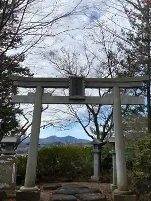 常陸国出雲大社の鳥居