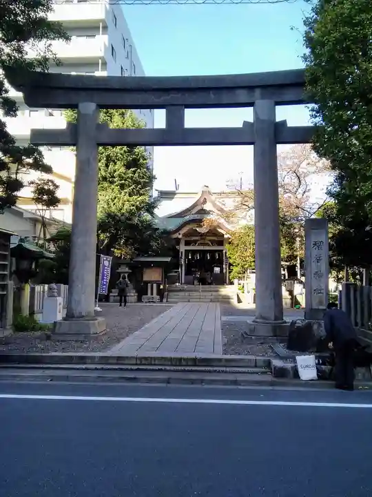 猿江神社の鳥居