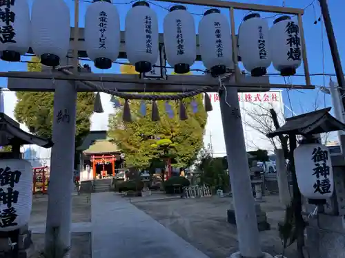 福崎住吉神社の鳥居