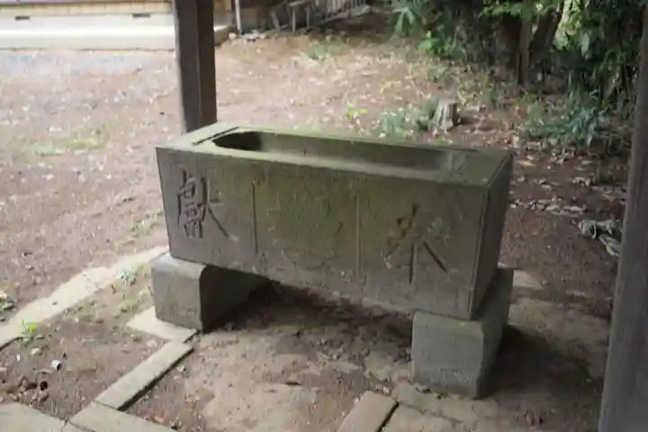 秋葉神社の手水舎