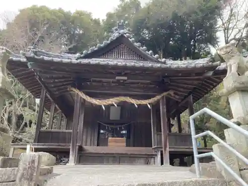 明見神社の本殿