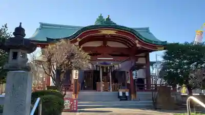 千住神社の本殿・本堂