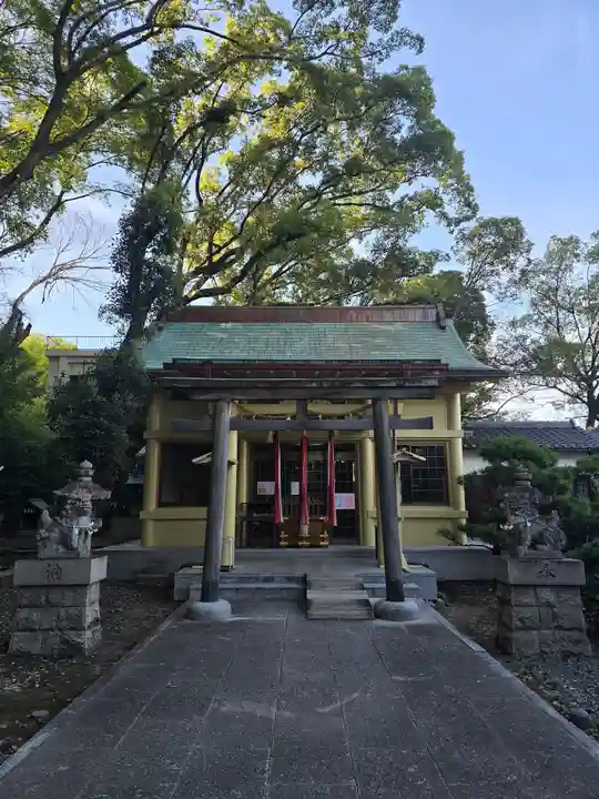 刺田比古神社の本殿・本堂