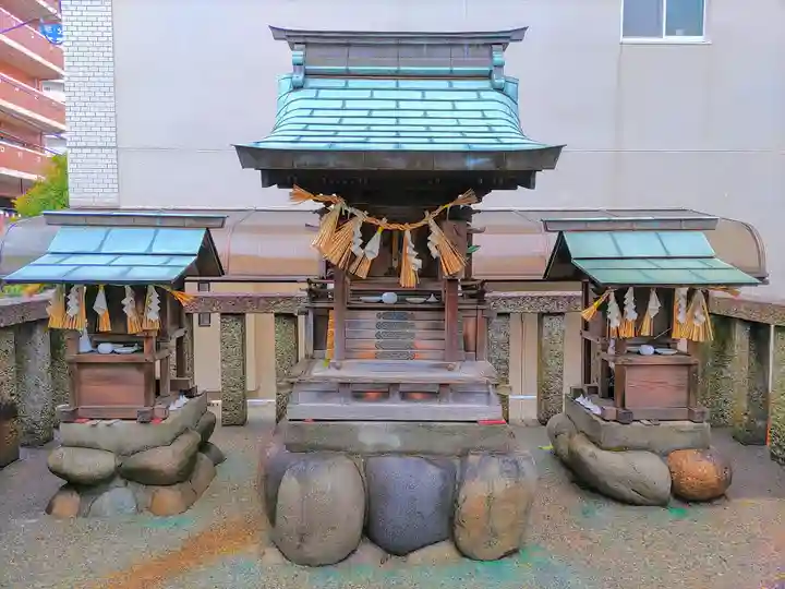 八幡社(新生)の本殿・本堂