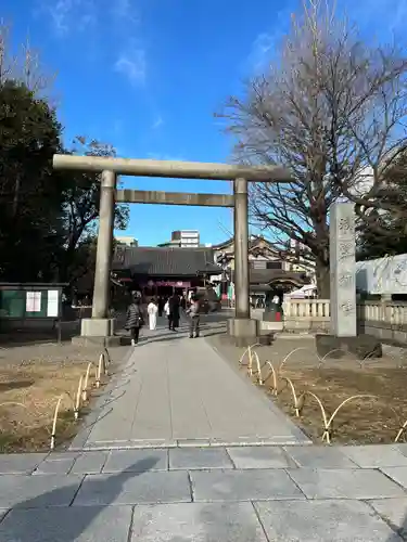 浅草神社の鳥居