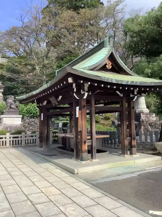 成田山名古屋別院大聖寺(犬山成田山)の手水舎