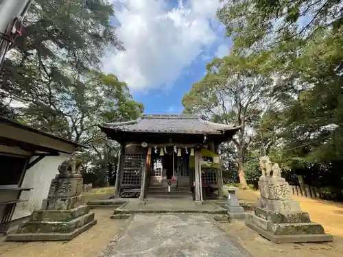 月瀬八幡宮の本殿