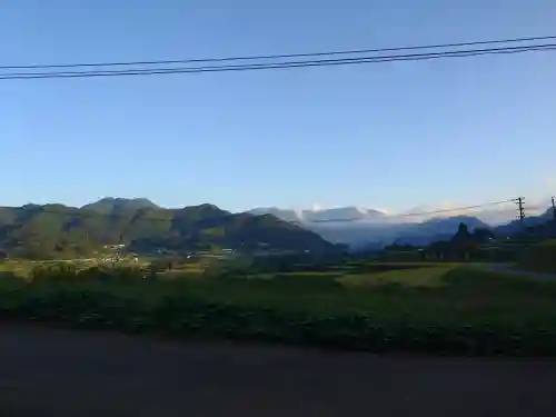 石神神社の景色